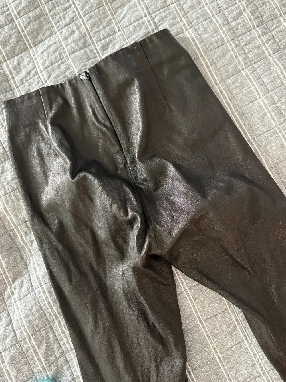 Rag & Bone Lamb Leather Pants 00 - Picture 8 of 9